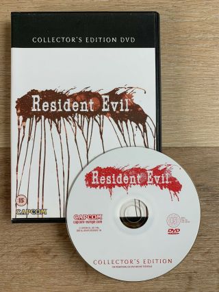Mega Rare Resident Evil Nintendo Gamecube Game Collectors Dvd Special Promo Item