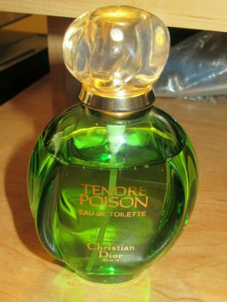 Christian Dior Tendre Poison 3.  4 Oz/100 Ml Eau De Toilette Spray Rare