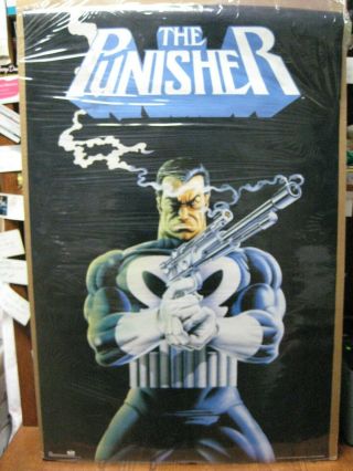 Vintage 1991 The Punisher Marvel Comics Poster 13367