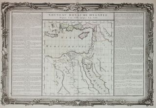 Africa; Egypt,  Nile Delta,  Cyprus,  Syria - Buy De Mornas - 1762