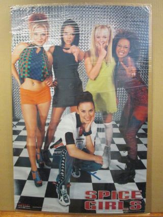 Vintage Rock And Roll Spice Girls 1997 Poster 11834