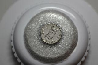 Norway 10 Ore 1918/7 Silver Very Rare A82 650