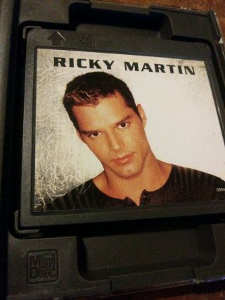 Ricky Martin LA VIDA LOCA Minidisc MD Mini Disc RARE 3