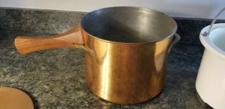 Rare Vintage Dansk Quistgaard Copper Soup Pot by Jens Quistgaard 3