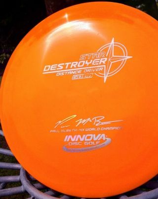 Innova - Rare 2017 Great Cond Early Embossed 4x Mcbeth Star Destroyer - 171g