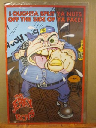 Vintage 1995 The Jerky Boys Comedy Poster 12037