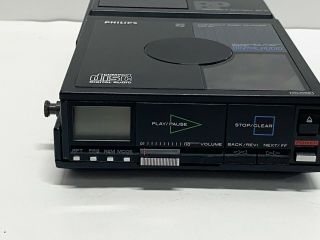 ‼️VTG RARE HTF Philips Compact Disc Player CD10 With AC Adapter BP10 CD Player 3