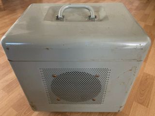 U.  S.  Navy Portable Loudspeaker Ic / Qdm - 1d - Rare Vintage