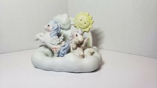 Vintage My Little Pony " Frolic In The Sky” Porcelain Figure Rare