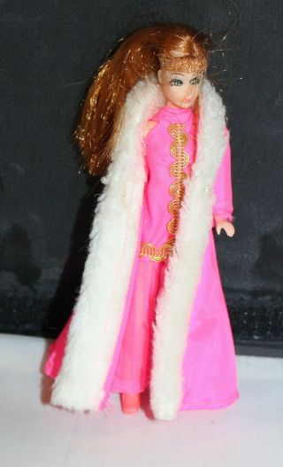 Dawn Doll Topper Toys 1970s Vintage Glori Bangs Outfit Pink Pants