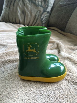 Rare Vintage John Deere All In One Miniature Boots Promo Advertising