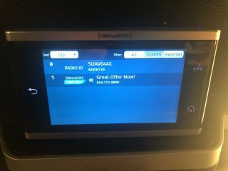 Sirius XM LYNX SXi1 Portable Satellite Radio Receiver Rare and Home Kit 3