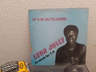 Rare Afro Funk Lp Leon Jolly ‎– En Avant Les T.  P.