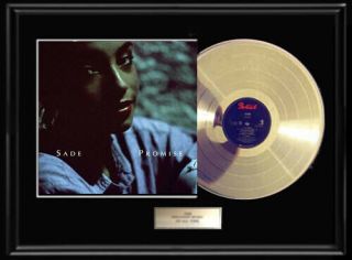 Sade Promise Album Rare Lp White Gold Silver Tone Record Vinyl Non Riaa