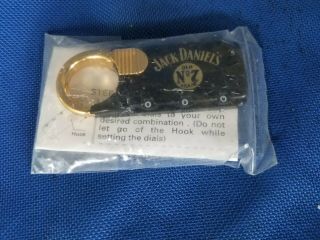 Rare Vintage Jack Daniels Old No.  7 Brand Combination Lock