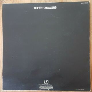 THE STRANGLERS - BLACK AND WHITE LP,  RARE MISPRESSED BEIGE COLOUR 7 