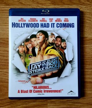 Jay And Silent Bob Strike Back (2001) Blu - Ray Rare & Oop Miramax Kevin Smith