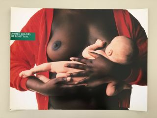 United Colors Of Benetton,  By Oliviero Toscani Rare Authentic 1990 