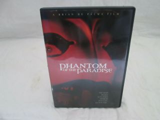 Phantom Of The Paradise Oop Dvd Movie Rare Cult Classic Collectible Film Uncut