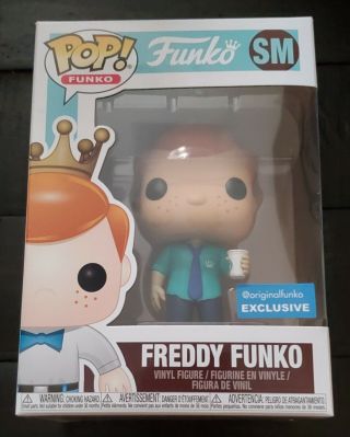 Ultra - Rare 2017 Funko Exclusive Pop Vinyl Social Media Freddy Funko Figure 1.  0