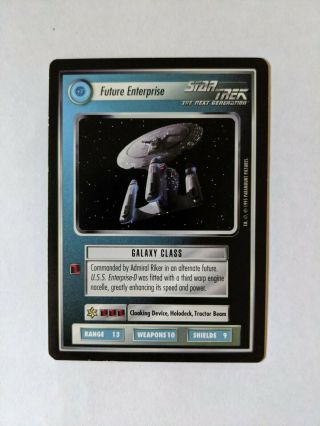 Star Trek Ccg Stccg Alternate Universe Future Enterprise Ultra Rare Card