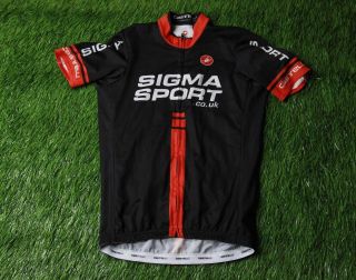 Rare Cycling Shirt Jersey Maglia Camiseta Trikot Sigma Sport Castelli Size M