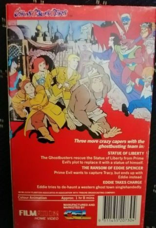 GHOSTBUSTERS 2 - FILMATION - 1986 MEGA RARE Impossible Retro Find - on BETAMAX 2