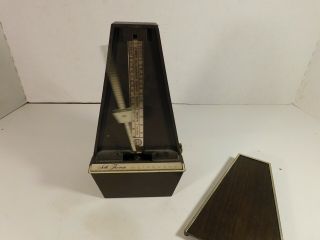 Vintage SETH THOMAS Metronome - Dark Brown Plastic 