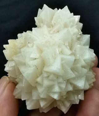 82g Rare Natural Clear Calcite Crystal Cluster Mineral Specimen