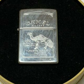 Vintage Zippo 1995 Camel Filters Lighter | In Tin | Rare |