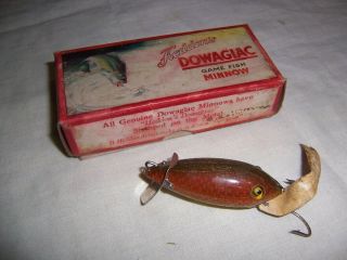 Rare Vintage Heddon Dowagiac Crab Wiggler Fishing Lure