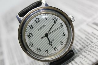Soviet Watch Vostok Vintage Mechanical Wrist Watch Ussr 17 Jewels Serviced