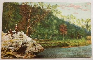 Antique Postcard Bromide Springs,  Platt National Park,  Sulphur Oklahoma,  1910