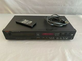Rare Luxman Dz - 92 Compact Disc Player With Remote