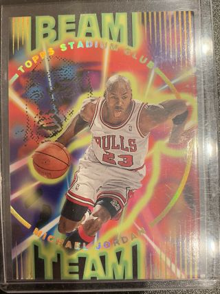 Michael Jordan 95 - 96 Beam Team Series 1 & 2 Set Rare 90 
