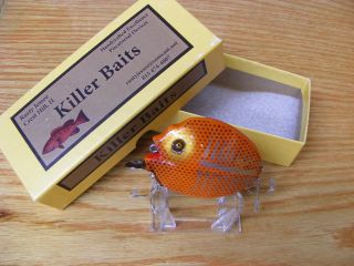 Killer Baits Rusty Jessee Heddon Style Glasseye Punkinseed In Goldfish Color