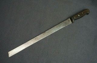 , Vintage Rare F.  Dick Germany Carbon Steel 12 " Carving Knife,