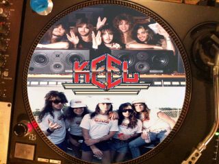 Keel - Electric Love Mega Rare 12 " Picture Disc Test Single Lp