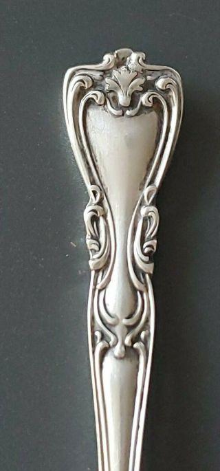 Antique Watson VICTORIA STERLING SILVER Seafood Cocktail Fork 5 - 1/4 