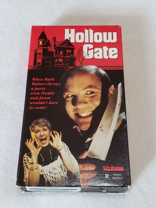 RARE Hollow Gate VHS Horror City Lights Halloween SOV Gore Slasher 2