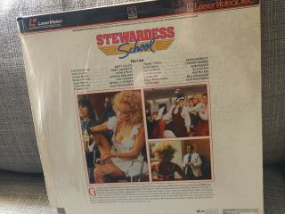 Stewardess School Laserdisc Still in Shrink Rare Cult OOP 2