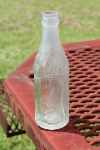 Straight Side Coca Cola Bottle Deming Mexico Nm Shoulder Script Rare