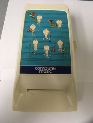 Vintage 1970s Computer Music Sankyo Rare Toy Game w/10 Pre Punched Strips 2
