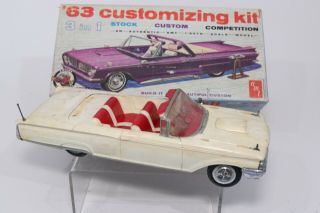 Vintage 1960 Mercury Park Lane Convertible Promo Built Model Car Kit Junkyard