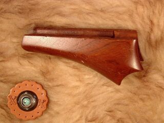 Rare Early Thompson Center Contender T/c Walnut Forend G1 Round Barrel