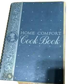 Home Comfort Cook Book By Wrought Iron Range Co. ,  St.  Louis,  Usa,  Rare,  Vintage