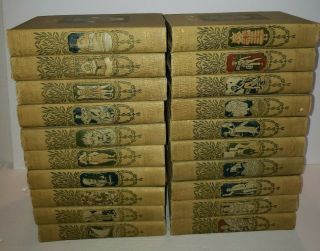 Rare Antique 1902 Complete Set Of 20 " Young Folks 