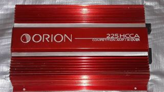 Orion 225 Hcca Digital Reference Competition Amp X - Over Old School Vintage Rare