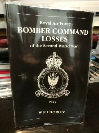 63.  Raf Bomber Command Losses Of Wwii Vol.  4 Rare (1996) Vg Volume 4: Air