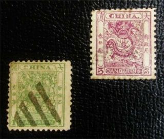 Nystamps China Dragon Stamp Early Forgery Rare